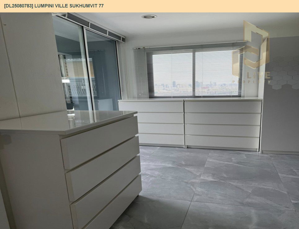 picture DL25080783 Condo for rent, Lumpini Ville Sukhumvit 77 near BTS On Nut, ready to move in, call urgently 0656133286 LineID @655ebbvc - 11/11