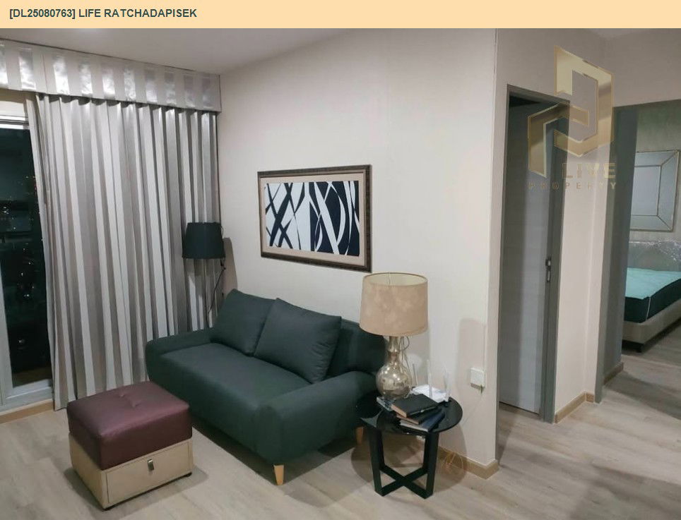 picture DL25080763 Condo for rent, Life Ratchadapisek near MRT ห้วยขวาง, ready to move in, call urgently 0656133286 LineID @655ebbvc - 6/11