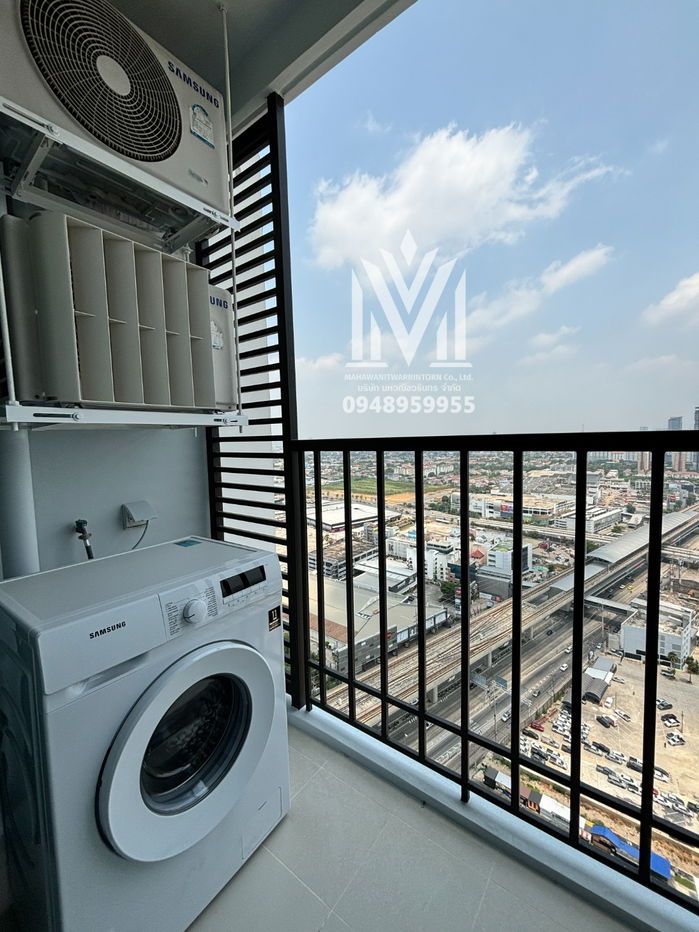 รูป 🏙️ ให้เช่า คอนโด สกายไลน์ รัตนาธิเบศร์ 🚆 เพียง 200 ม. จาก MRT แยกนนทบุรี 1 (สายสีม่วง) - รูปที่ 13/13