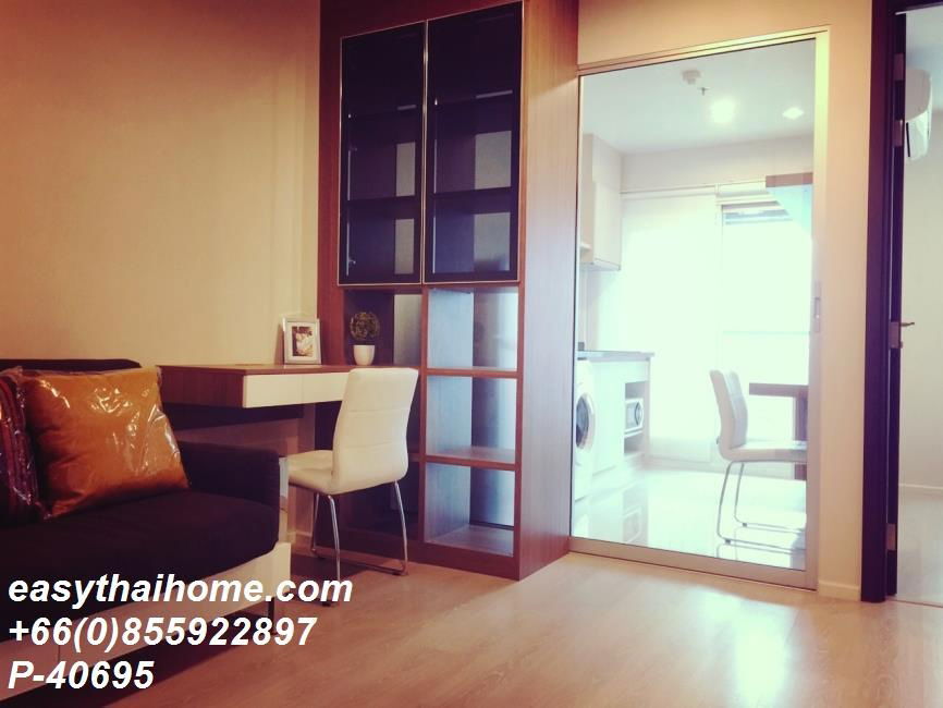 รูป P-40695 ให้เช่าคอนโด ริทึ่ม สาทร-นราธิวาส Thung Maha Mek, Sathon, Bangkok พร้อมอยู่ ราคาถูก Line Id @easythaihome 085-592-2897 - รูปที่ 5/7