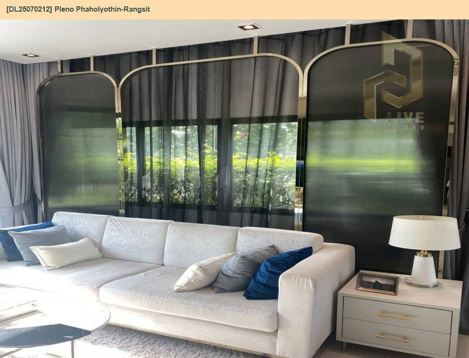 รูป DL25070187  ให้เช่าบ้านเเฝด พลีโน่ พหลโยธิน-รังสิต (Pleno Phaholyothin-Rangsit ) พร้อมเข้าอยู่ โทรด่วน 0638692663 LineID@655ebbvc - รูปที่ 4/9