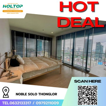 #R5911 🎉 250868 ให้เช่าคอนโด Noble Solo Thonglor 