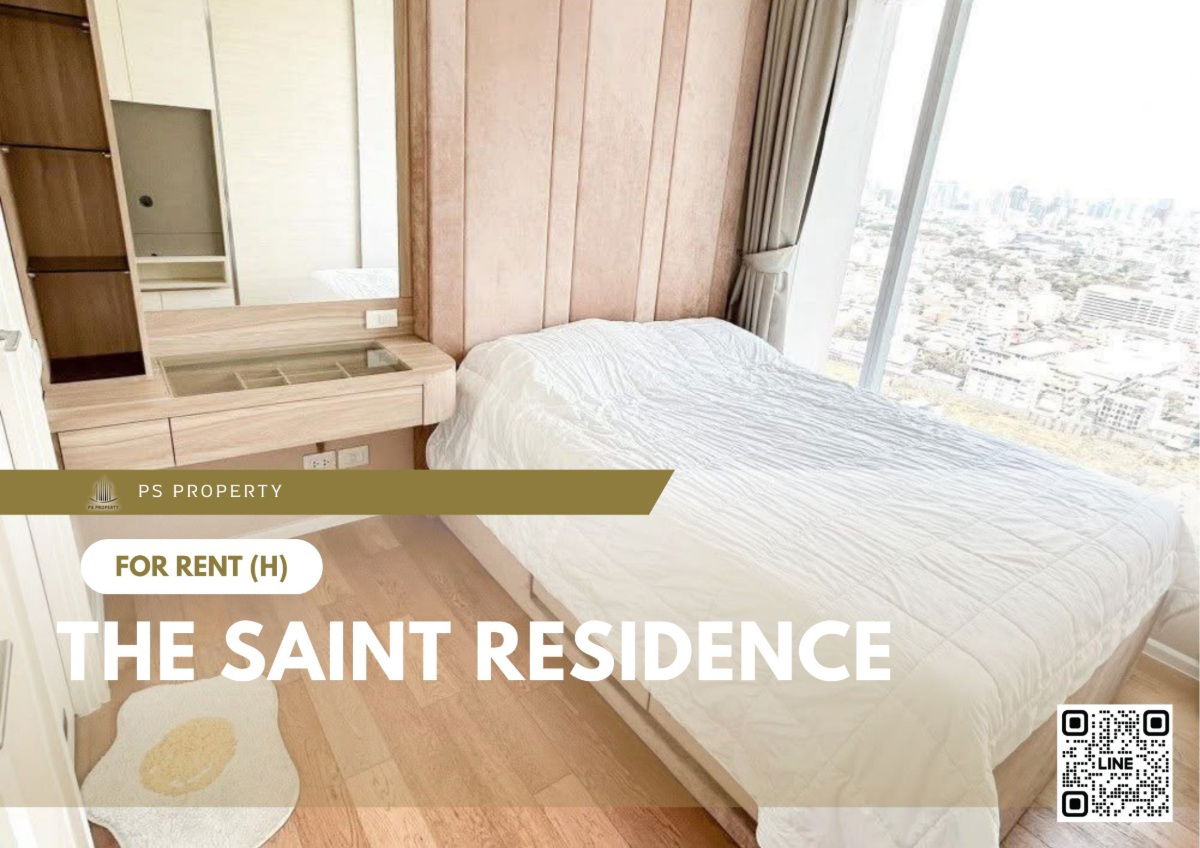 picture For rent 📍 The Saint Residences 📍 Fully furnished and equipped, near BTS Ha Yaek Lat Phrao - 1/9