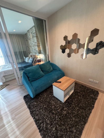 รูป 💥💥เช่าห้องสวยพร้อมอยู่!! คอนโด The Hotel Serviced Condo 1Bed 33.25 ตร.ม.ชั้น 6 ติด MRT บางกระสอ สนใจ LINE: @atfirm💥💥 - รูปที่ 3/22