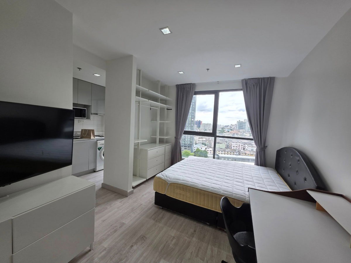 picture 🟢For Rent🟢IDEO Mobi Sathorn, beautiful room, fully furnished! 📱ADD LINE @nathong97 (Reply ⚡ 24 Hr) P1189 - 1/6
