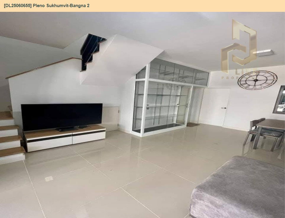 รูป DL25060655  ให้เช่าบ้าน พลีโน่ สุขุมวิท-บางนา2 (Pleno Sukhumvit-Bangna 2) พร้อมเข้าอยู่  โทรด่วน 0638692663 LineID @655ebbvc - รูปที่ 3/14