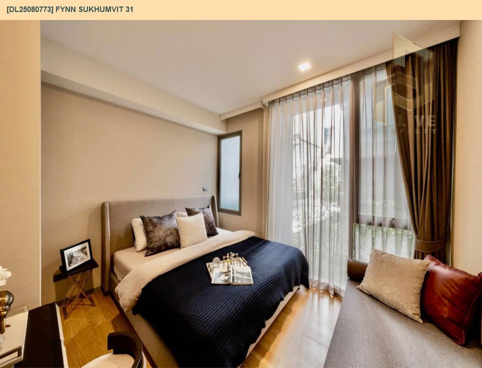 picture DL25080773 Condo for rent, FYNN Sukhumvit 31 near MRT สุขุมวิท, ready to move in, call urgently 0656133286 LineID @655ebbvc - 2/28