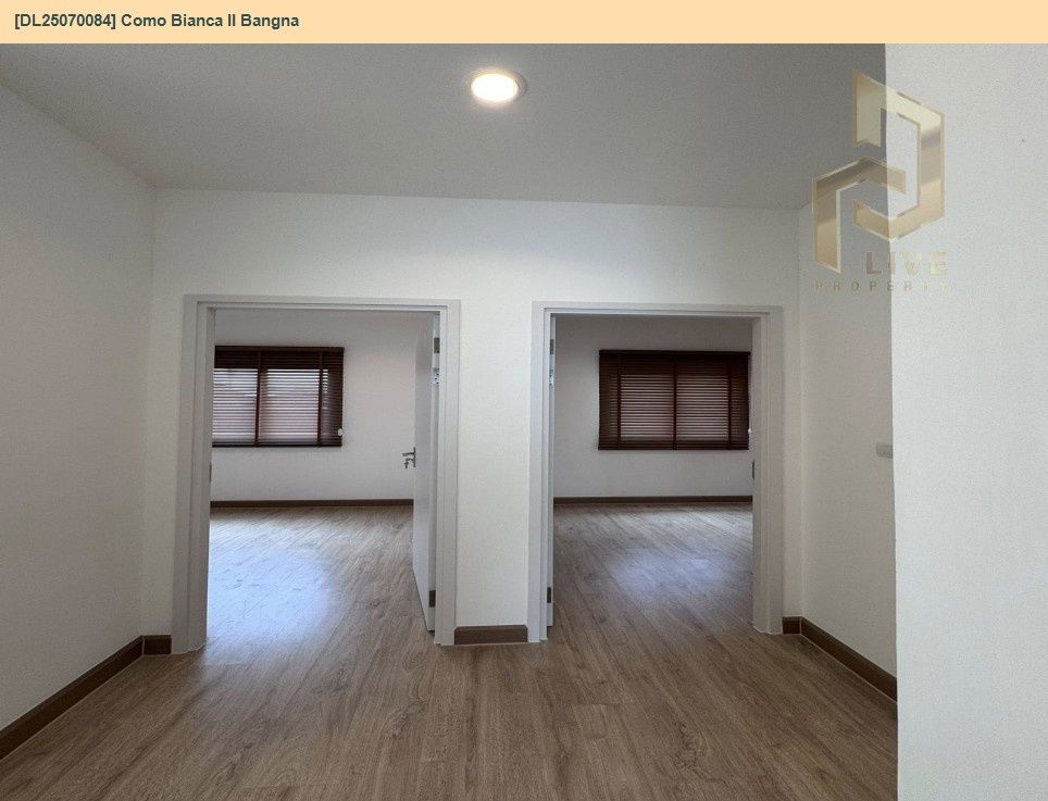 รูป DL25070051  ให้เช่าบ้านเดี่ยว โคโม่ เบียงก้า 2 บางนา (Como Bianca II Bangna) พร้อมเข้าอยู่ โทรด่วน 0638692663 LineID@655ebbvc - รูปที่ 6/12