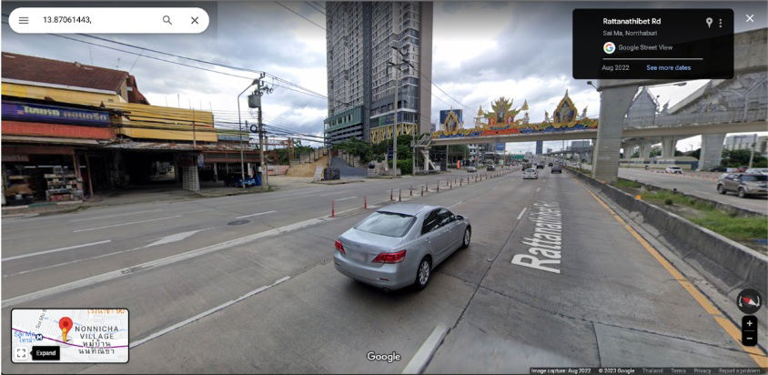 รูป ขายที่ดิน ไทรม้า นนทบุรี 2ไร่ 2 งาน 12 ตร.ว. (1,012 ตร.ว.) - รูปที่ 8/8