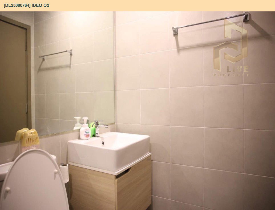 รูป DL25080764 ให้เช่าคอนโด ไอดีโอ โอทู (IDEO O2) ใกล้ BTS บางนา พร้อมเข้าอยู่ โทรด่วน 0638692663 LineID @655ebbvc - รูปที่ 9/21