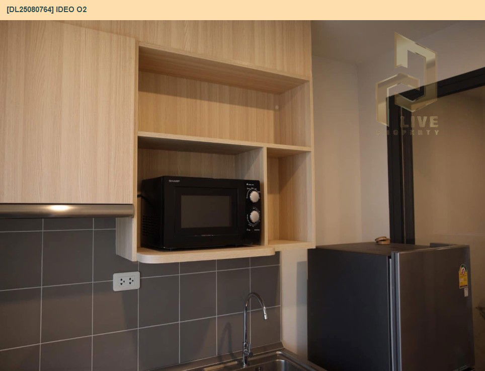 รูป DL25080764 ให้เช่าคอนโด ไอดีโอ โอทู (IDEO O2) ใกล้ BTS บางนา พร้อมเข้าอยู่ โทรด่วน 0638692663 LineID @655ebbvc - รูปที่ 18/21