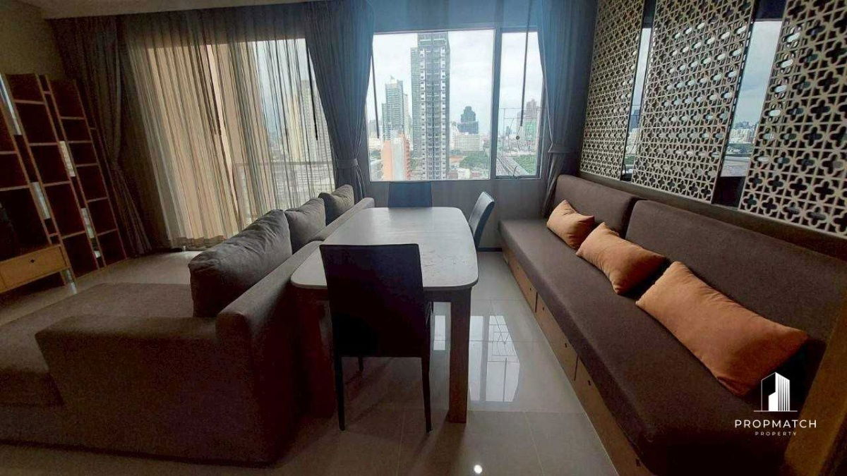 รูป ✨Flash Deal ✨ Villa Sathorn ( 2Bed 2Bath 90 SQM.) แต่งครบพร้อมอยู่ !! เพียง 42,000 บาทต่อเดือน Tel.0981315848 @propmatch - รูปที่ 2/15