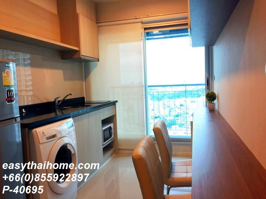 รูป P-40695 ให้เช่าคอนโด ริทึ่ม สาทร-นราธิวาส Thung Maha Mek, Sathon, Bangkok พร้อมอยู่ ราคาถูก Line Id @easythaihome 085-592-2897 - รูปที่ 4/7