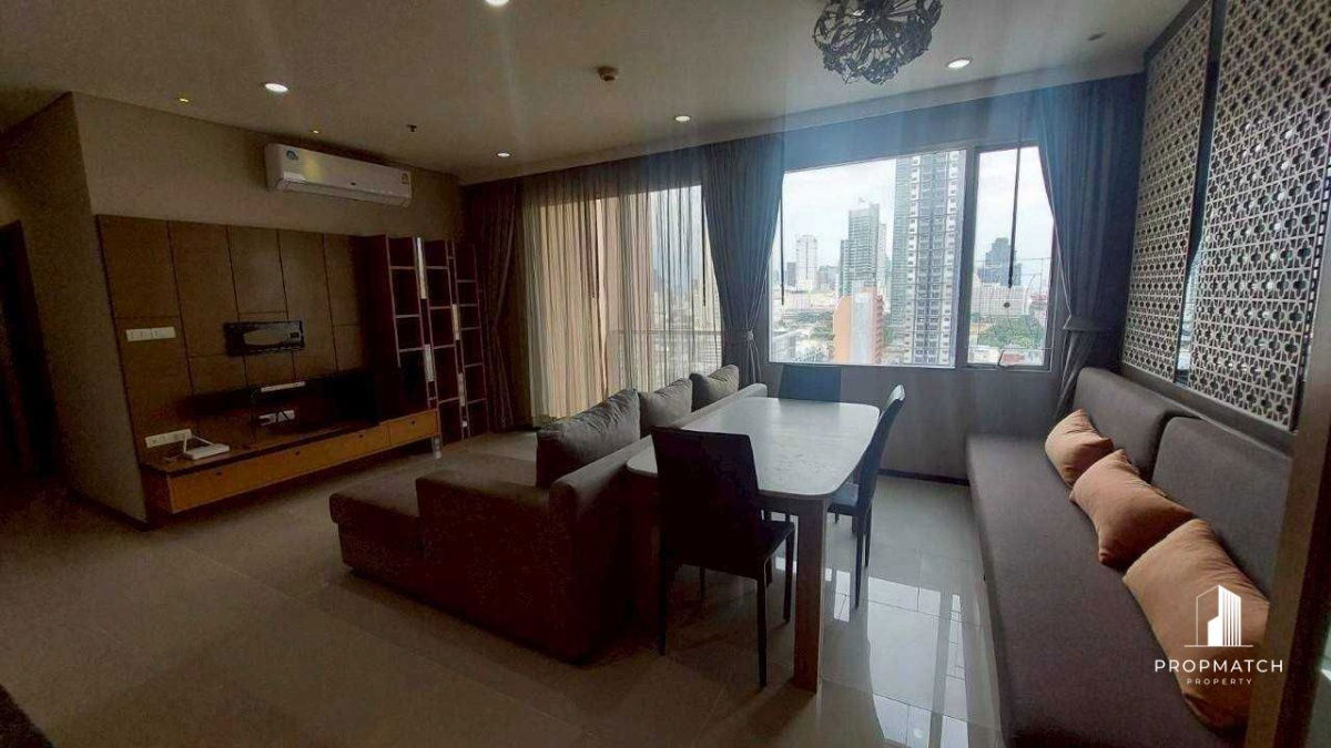 รูป ✨Flash Deal ✨ Villa Sathorn ( 2Bed 2Bath 90 SQM.) แต่งครบพร้อมอยู่ !! เพียง 42,000 บาทต่อเดือน Tel.0981315848 @propmatch - รูปที่ 3/15