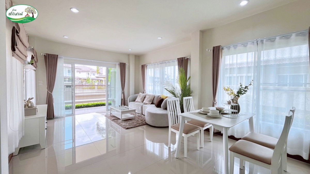picture House for sale with furniture, 1 baht of gold given away - 42/44