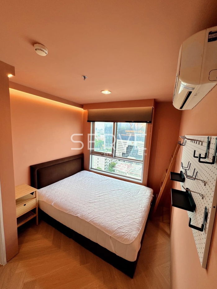 picture 2 Beds with Bathtub Large Room Fully furnished Good Location Close to MRT Phra Ram 9  500 m. and CentralPlaza @ Belle Grand Rama 9 - 5/6