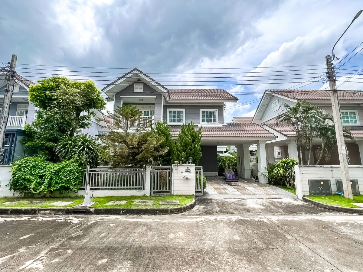 รูป บ้านเดี่ยว หมู่บ้านบุราสิริ ปัญญาอินทรา เพียง 6.2 ล้าน - รูปที่ 1/17