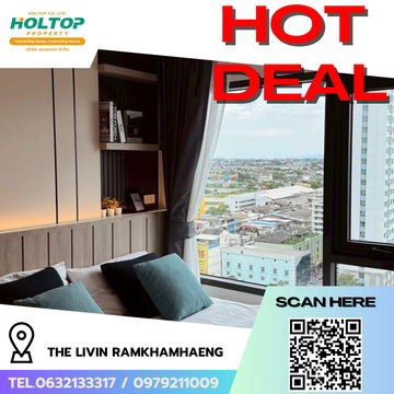 #R5921 🎉 250868 Condo for rent The Livin Ramkhamhaeng 