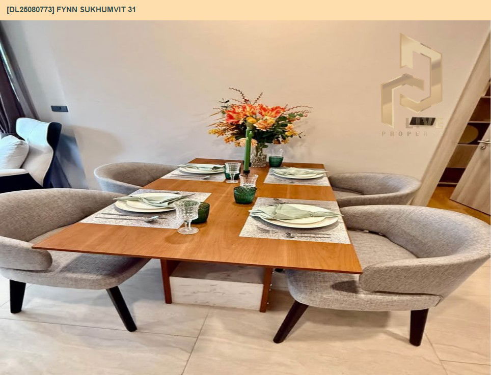 picture DL25080773 Condo for rent, FYNN Sukhumvit 31 near MRT สุขุมวิท, ready to move in, call urgently 0656133286 LineID @655ebbvc - 16/28