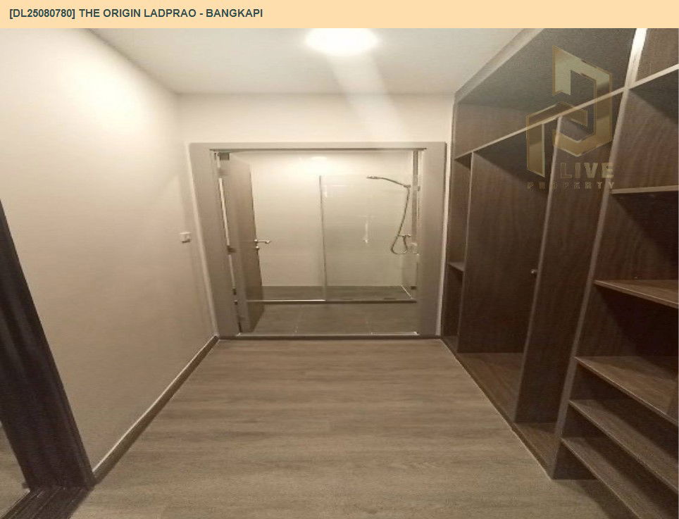 picture DL25080780 Condo for rent, THE ORIGIN LADPRAO - BANGKAPI near -, ready to move in, call urgently 0656133286 LineID @534wlwof - 4/11