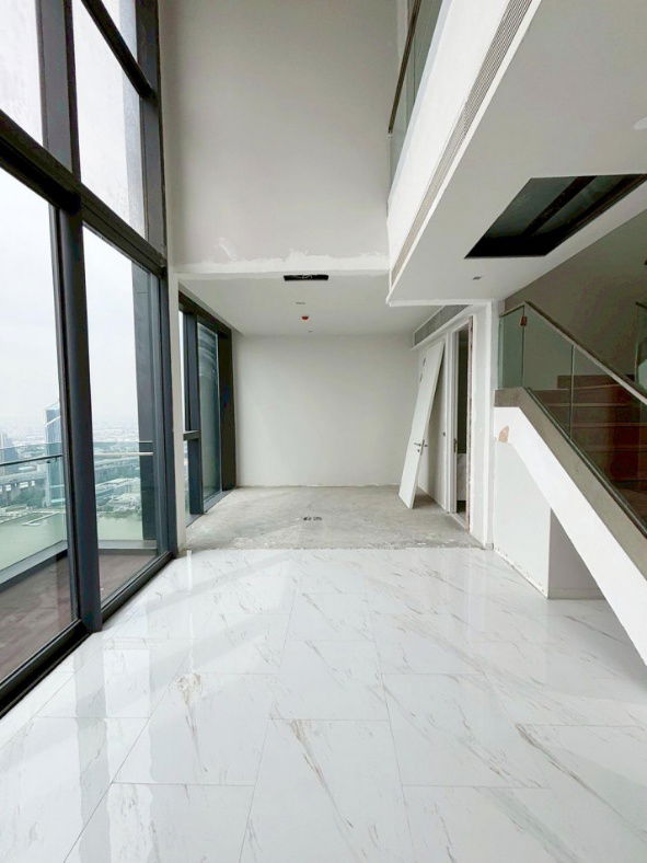 รูป ขาย Penthouse Duplex Canapaya Residence พระราม 3 308 ตร.ม. วิวแม่น้ำเจ้าพระยา - รูปที่ 8/12