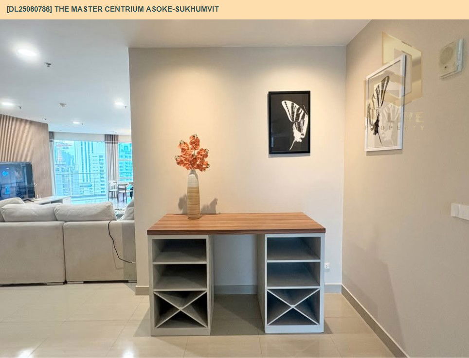 picture DL25080786 Condo for rent, The Master Centrium Asoke-Sukhumvit near BTS Asok, ready to move in, call urgently 0656133286 LineID @655ebbvc - 6/13