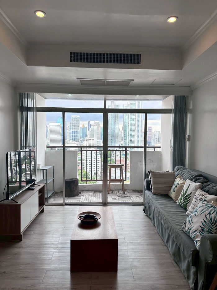 picture Condo for rent: (inner Bangkok view), 57 sq m, 1 bedroom, 1 bathroom, near MRT - 13/32