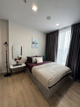 📌 For Rent Condo MODIZ RHYME RAMKHAMHAENG Building 1, Floor 21,Studio, Room size 24 sqm