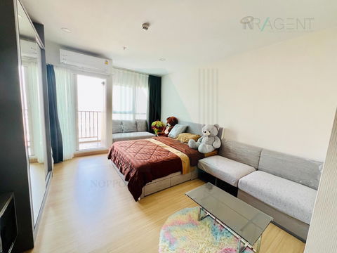 🔺 For Rent Condo SUPALAI VERANDA RAMKHAMHAENG Building A, Floor 29,Studio, Room size 28.00 sqm