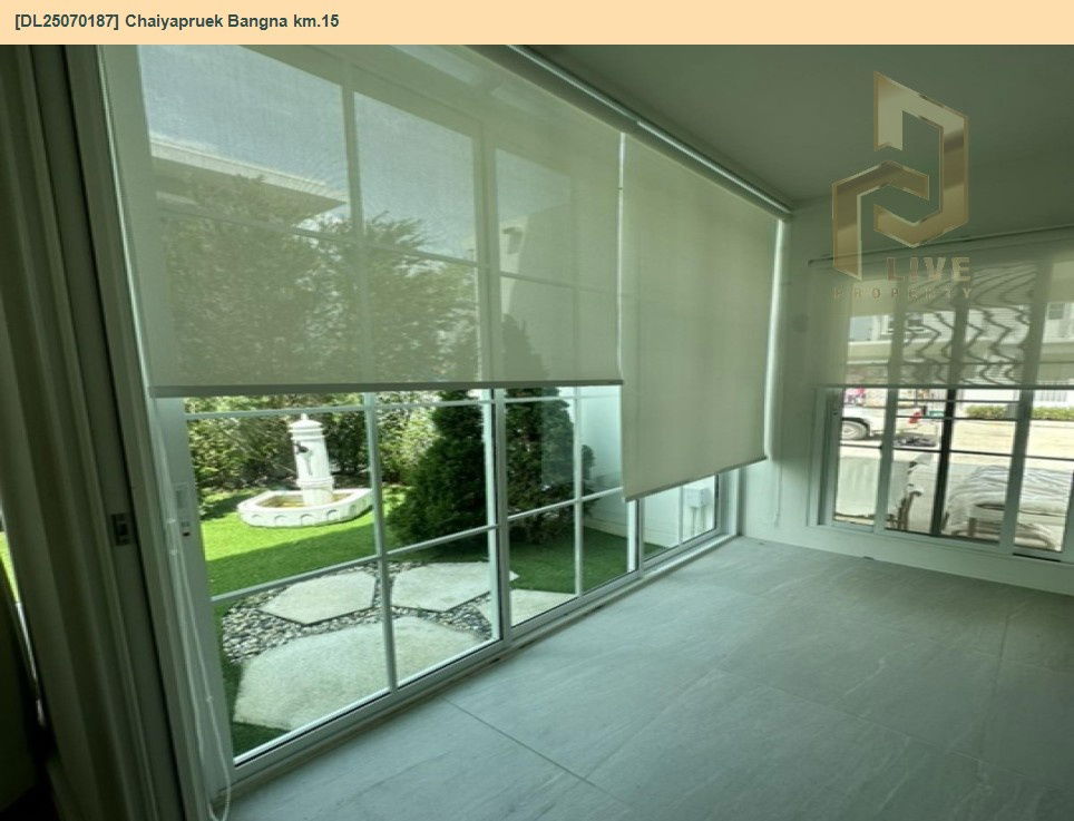 picture DL25070187 Single house for rent at Chaiyapruek Bangna km.15, ready to move in. Call 0638692663 Line ID @655ebbvc - 10/13
