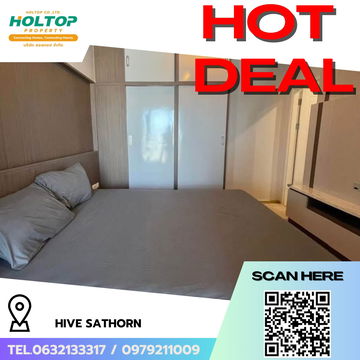 #R5917 🎉 250868 ให้เช่าคอนโด  Hive Sathorn