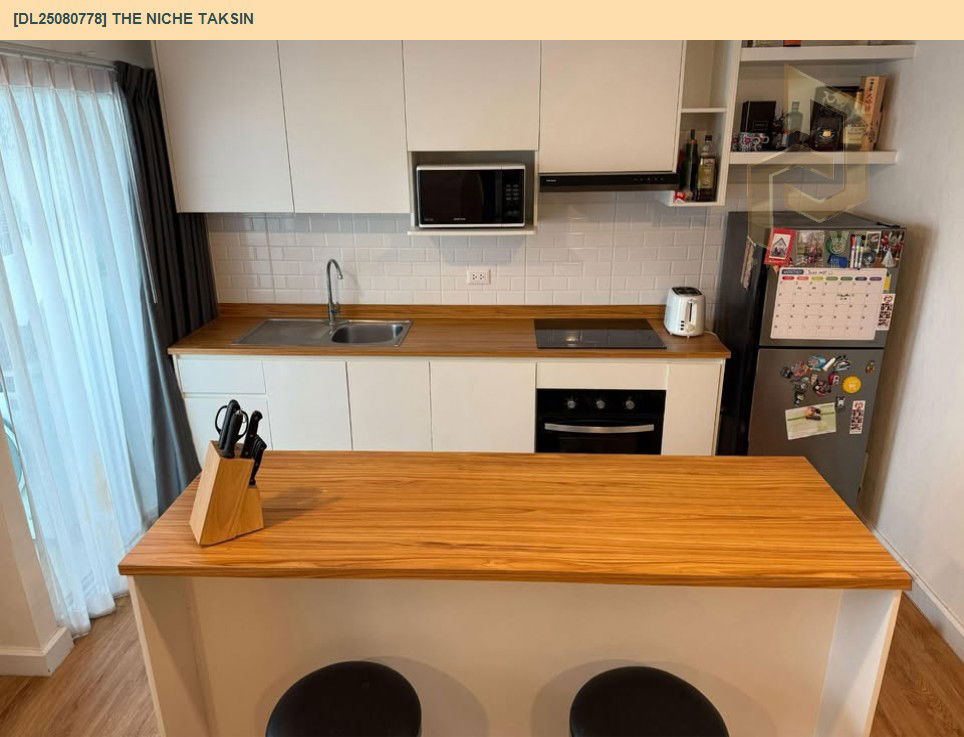 picture DL25080778 Condo for rent, The Niche Taksin near BTS Wongwian Yai, ready to move in, call urgently 0656133286 LineID @655ebbvc - 5/11