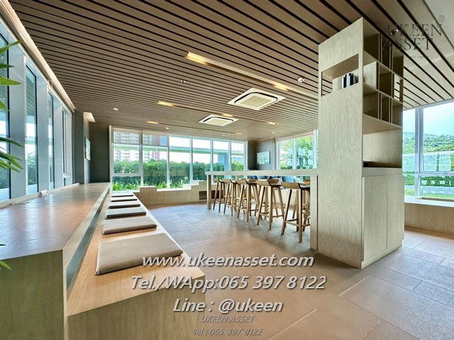 รูป UK01-086 ให้เช่าคอนโดสวยพร้อมอยู่ Yuu Condo ศรีราชา : 1 ห้องนอน 45 ตร.ม. วิวทะเลเต็มตา เฟอร์+เครื่องใช้ไฟฟ้าครบ | 20,000 บาท/เดือน - รูปที่ 24/25