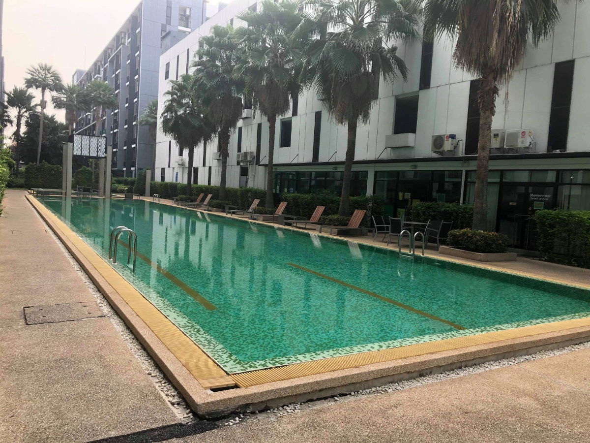 รูป ไอคอนโด สุขาภิบาล2 ห้องขนาด 31 ตร.ม.  ตึก A3 ชั้น 8   1 ห้องนอน  1 ห้องน้ำ  1 ห้องครัว  เฟอร์นิเจอร์ พร้อมเข้าอยู่ - รูปที่ 22/23