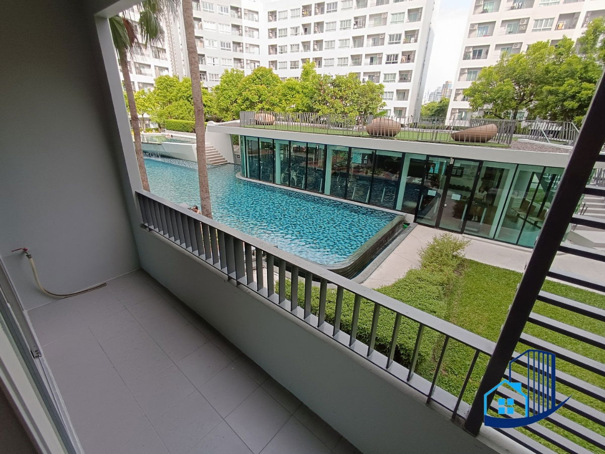 รูป 45 ตร.ม ห้องมุม วิวสระ ระเบียงกว้าง ห้องสวย - รูปที่ 18/19