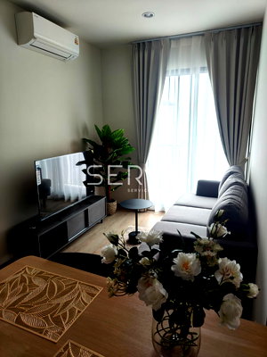 คอนโดให้เช่า : 🔥38K/Mo 2นอน ห้องใหญ่ พี้นที่เยอะมาก แต่งหรู คอนโดใหม่ บนทำเลดีในย่านพระราม 9 ใกล้ MRT พระราม 9  @ NUE District R9 