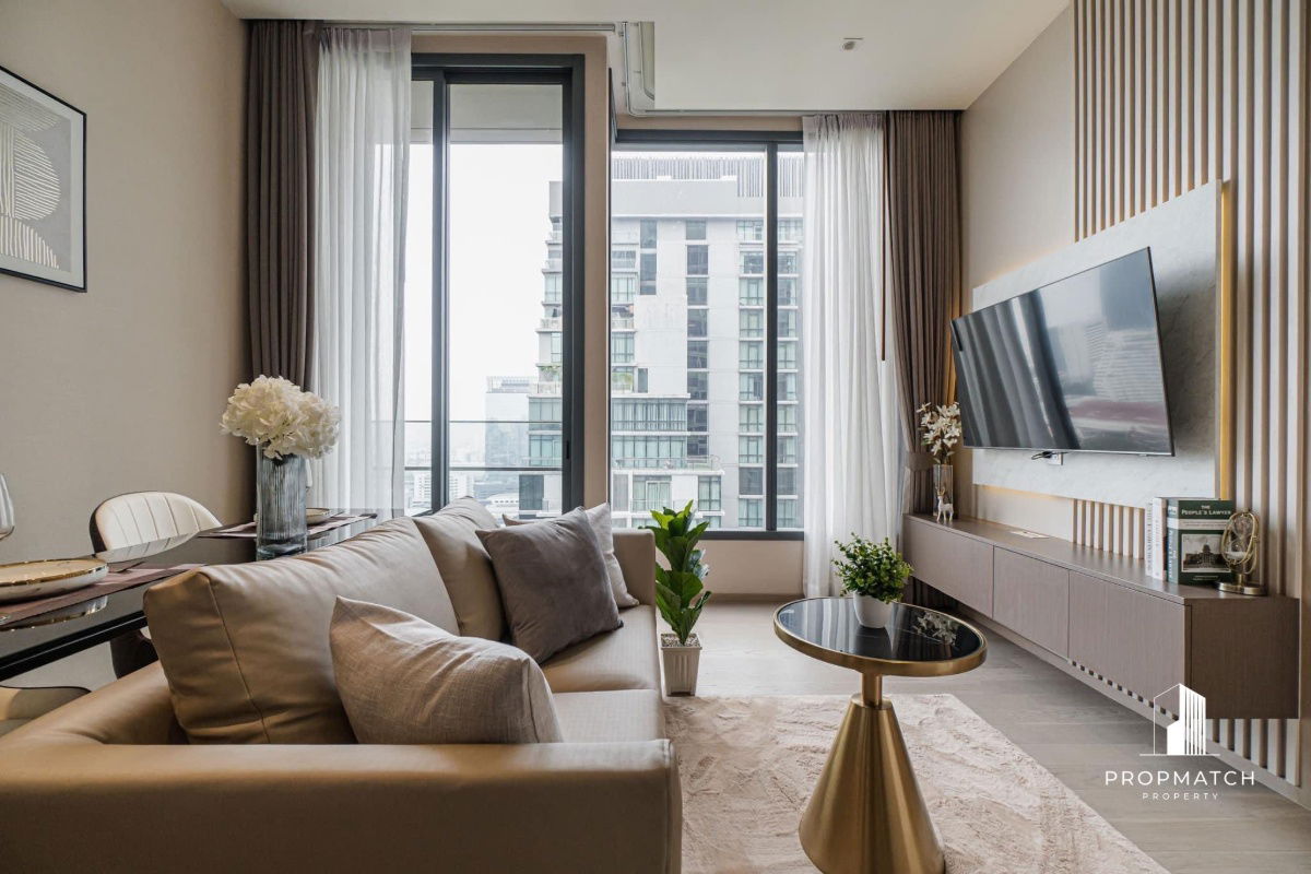 รูป ✨Flash Deal ✨ THE ESSE ASOKE ( 1Bed 1Bath 45 SQM.) แต่งครบพร้อมอยู่ !! เพียง 45,000 บาทต่อเดือน Tel.0981315848 @propmatch - รูปที่ 2/16