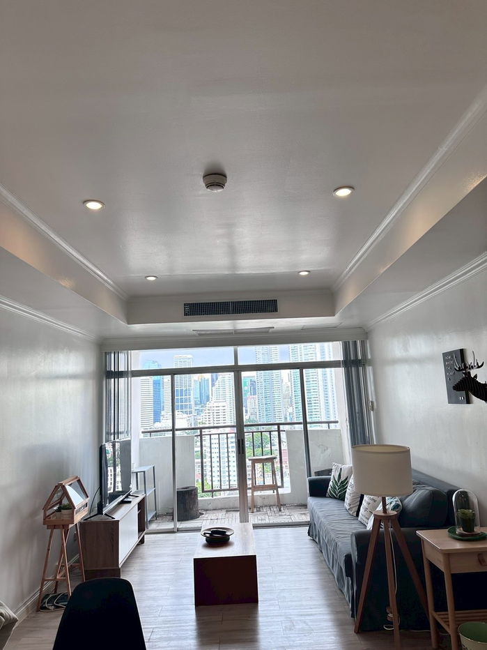 picture Condo for rent: (inner Bangkok view), 57 sq m, 1 bedroom, 1 bathroom, near MRT - 1/32