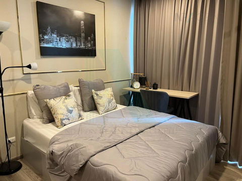 📌 For Rent Condo KNIGHTSBRIDGE COLLAGE SUKHUMVIT 107 Building 1, Floor 20,Studio, Room size 25.00 sqm