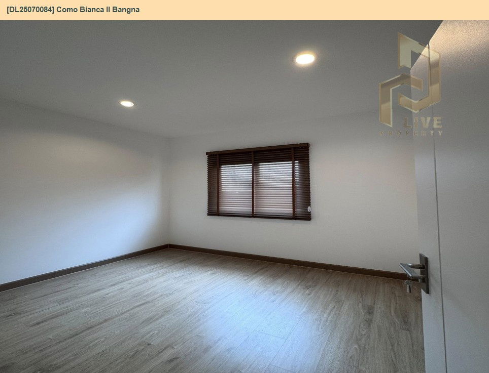 รูป DL25070051  ให้เช่าบ้านเดี่ยว โคโม่ เบียงก้า 2 บางนา (Como Bianca II Bangna) พร้อมเข้าอยู่ โทรด่วน 0638692663 LineID@655ebbvc - รูปที่ 10/12
