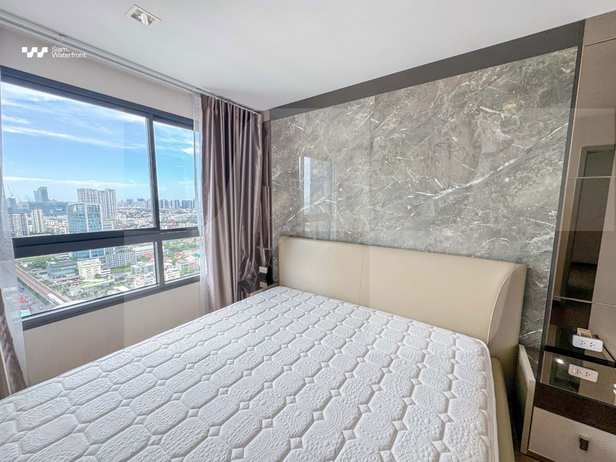 รูป 🔥ให้เช่า ห้องพร้อมอยู่🔥IDEO Sukhumvit 93 2ห้องนอน/2ห้องน้ำ 53sqm ชั้น36 ตกแต่งสวยพร้อมอยู่ Fully Furnished ใกล้ BTS บางจาก - รูปที่ 25/37