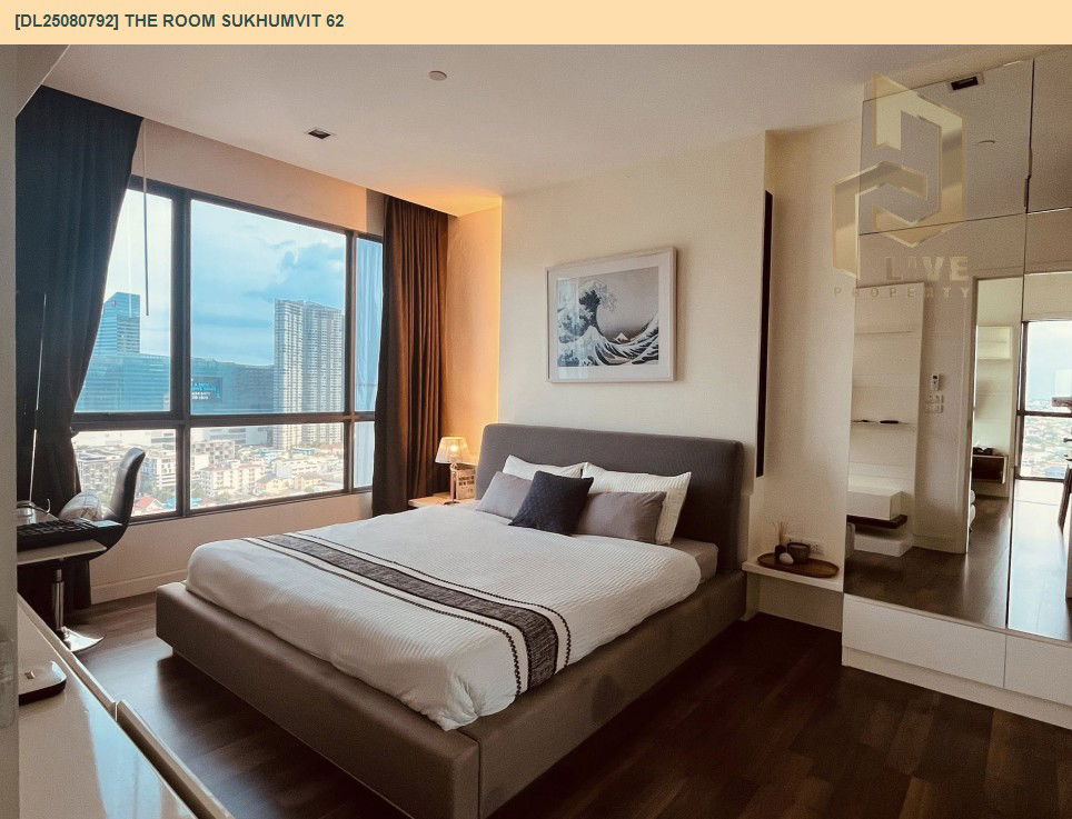 picture DL25080792 Condo for rent, The Room Sukhumvit 62 near BTS Punnawithi, ready to move in, call urgently 0656133286 LineID @534wlwof - 3/7