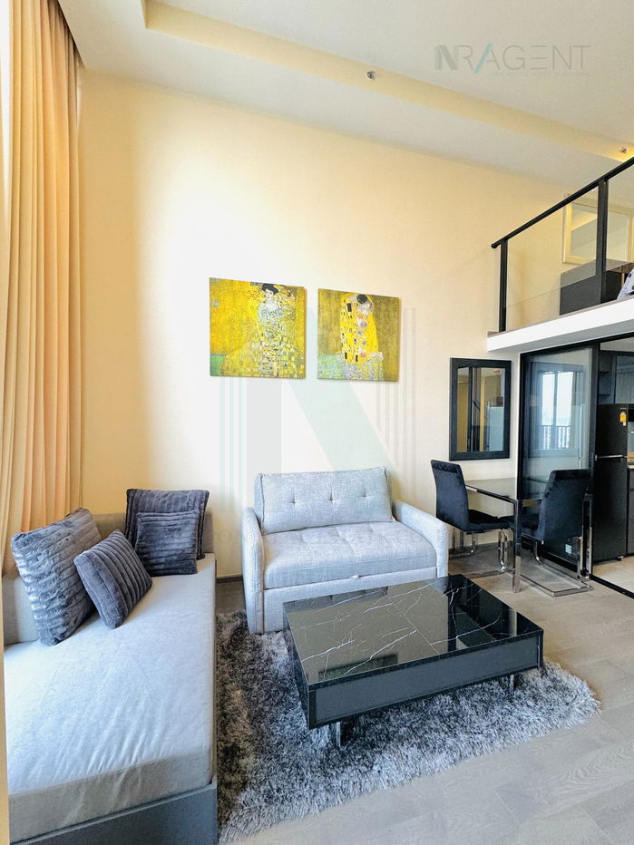 รูป ให้เช่าคอนโด พาร์ค ออริจิ้น จุฬา-สามย่าน อาคาร 1 ชั้น 30 Duplex ขนาด 35.00 ตรม ใกล้ ตลาดสามย่าน - รูปที่ 2/8