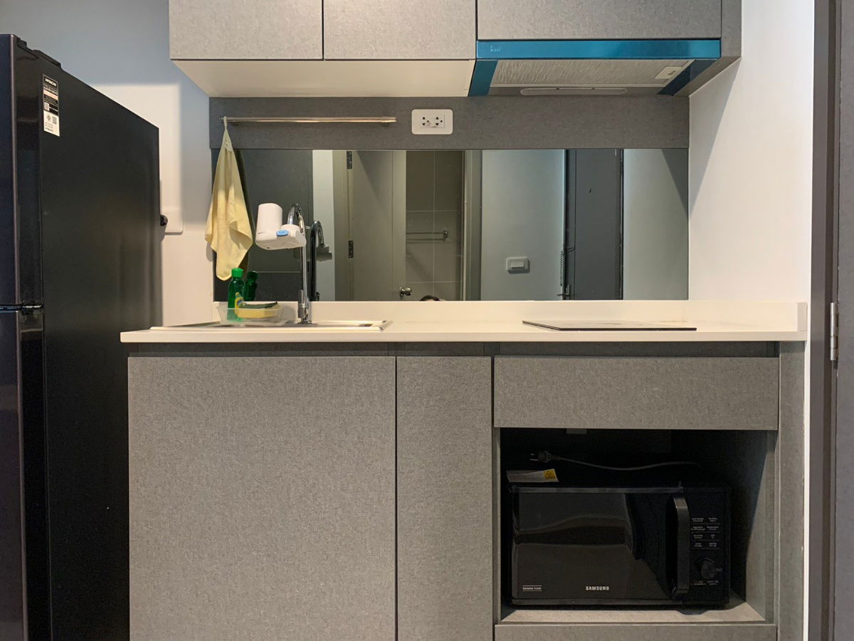 picture For rent: Ideo New Rama 9 condo, recently renovated with a new room, located along the main road. Beautiful room, move-in ready. - 7/10