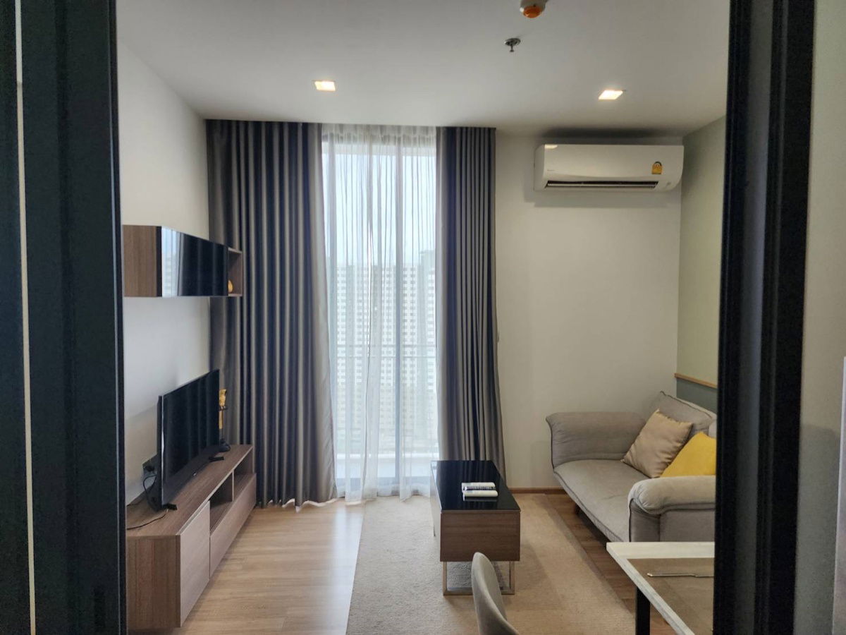 รูป ให้ เช่า ด่วน 1ห้องนอน size ใหญ่ 38 sq.m ห้องใหม่ The line พหล ประดิพัทธ์ (พร้อมอยู่) - รูปที่ 5/6