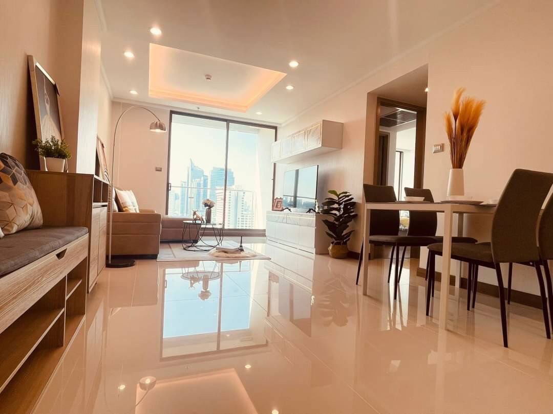 รูป ศุภาลัย โอเรียนทัล สุขุมวิท 39 2 ห้องนอน 2 ห้องน้ำ คอนโดพร้อมพงษ์ ใกล้ MRT เพชรบุรี - รูปที่ 1/9