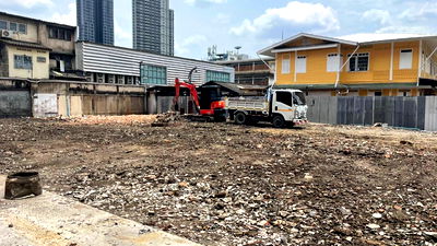 เช่าที่ดิน กรุงเทพมหานคร :  ให้เช่าที่ดิน 260 ตรว. ถนนบรรทัดทอง ตรงข้ามอุทยาน100ปี จุฬาลงกรณ์ 