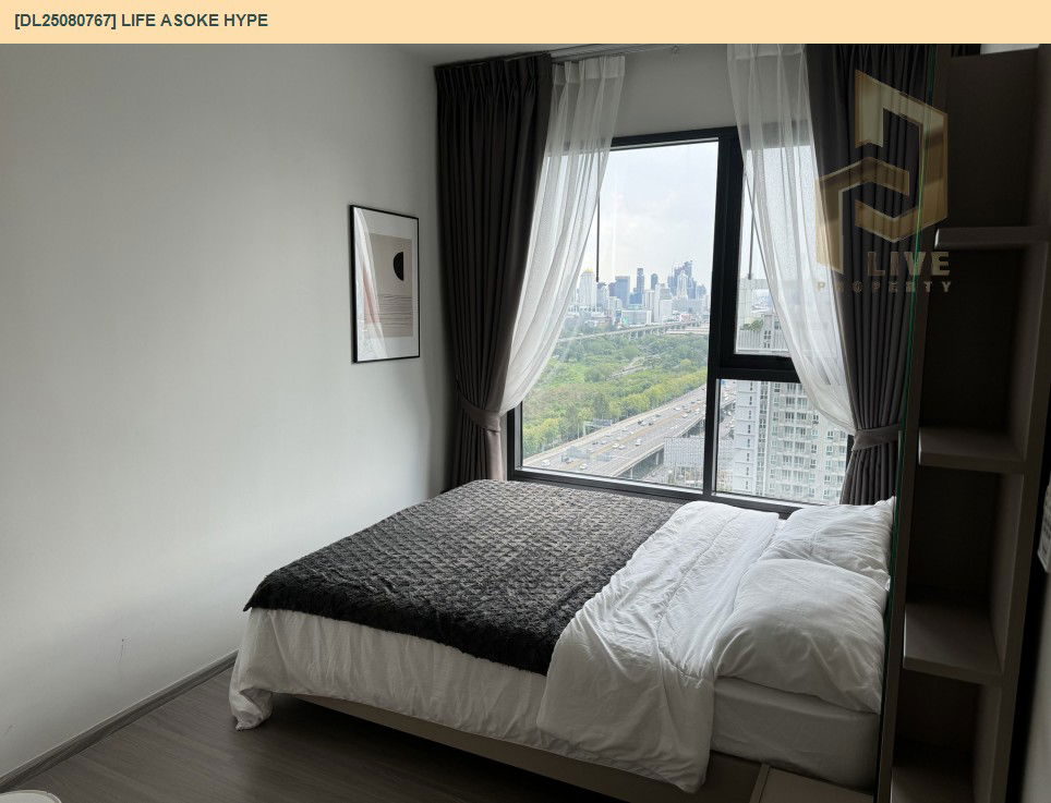 picture DL25080767 Condo for rent, Life Asoke Hype near MRT พระราม 9, ready to move in, call urgently 0656133286 LineID @534wlwof - 3/13