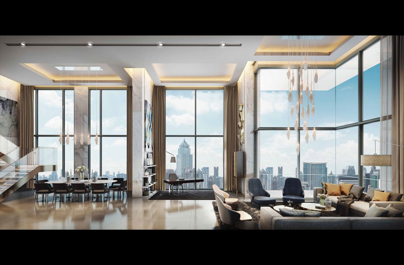 รูป Q 1 Sukhumvit 2 bedrooms, for sale - รูปที่ 3/9