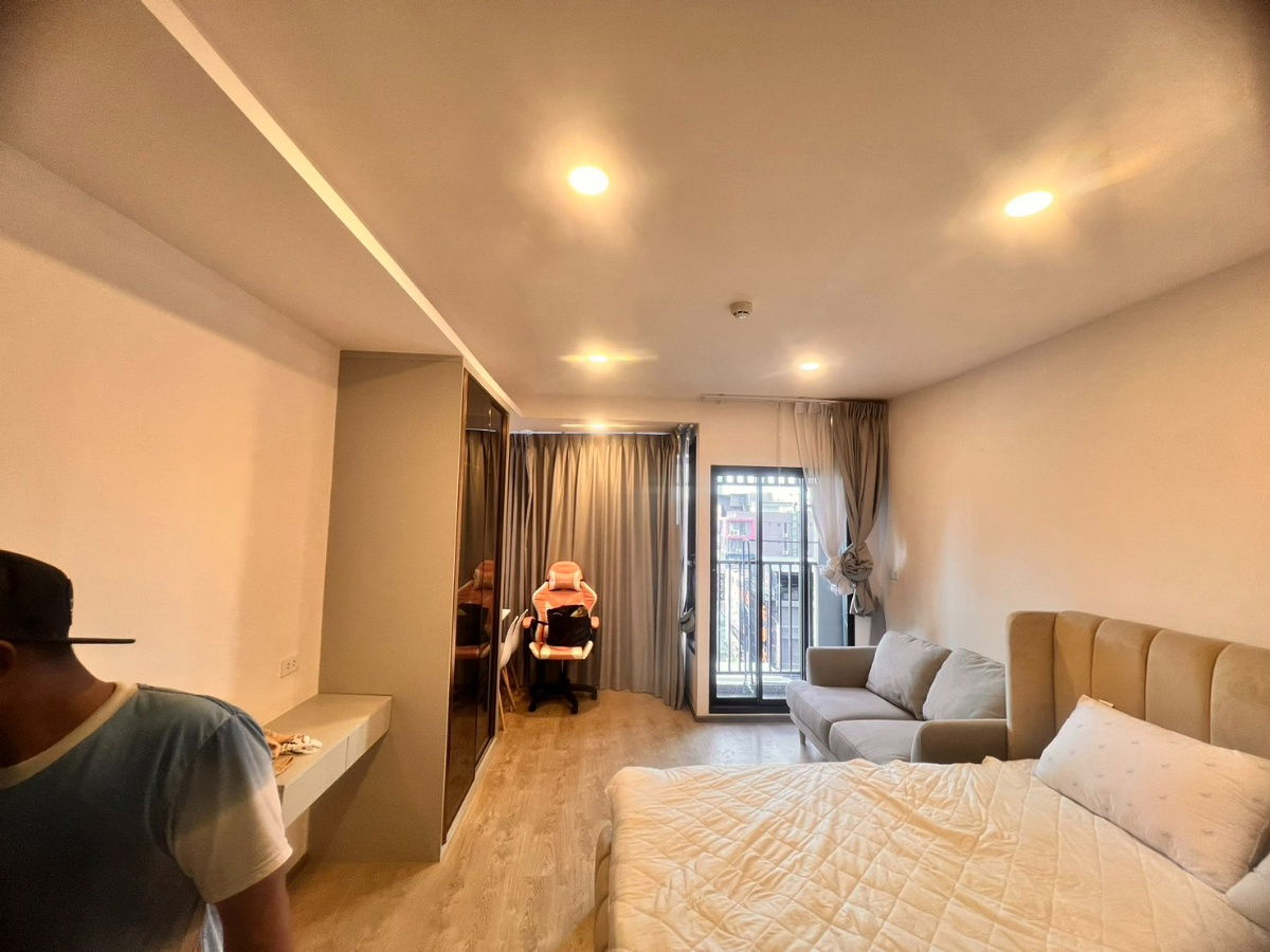 picture ✨ Ready to move in! SOHO BANGKOK Ratchada Condo, 1 bedroom, 26 sq m, 8th floor, only 19,000 baht 🏡💖 - 6/7
